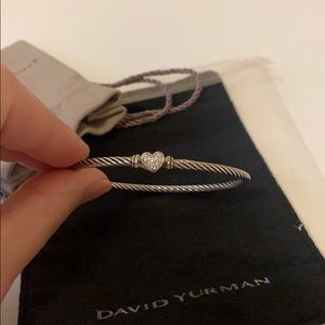 david yurman cable collectibles heart bracelet